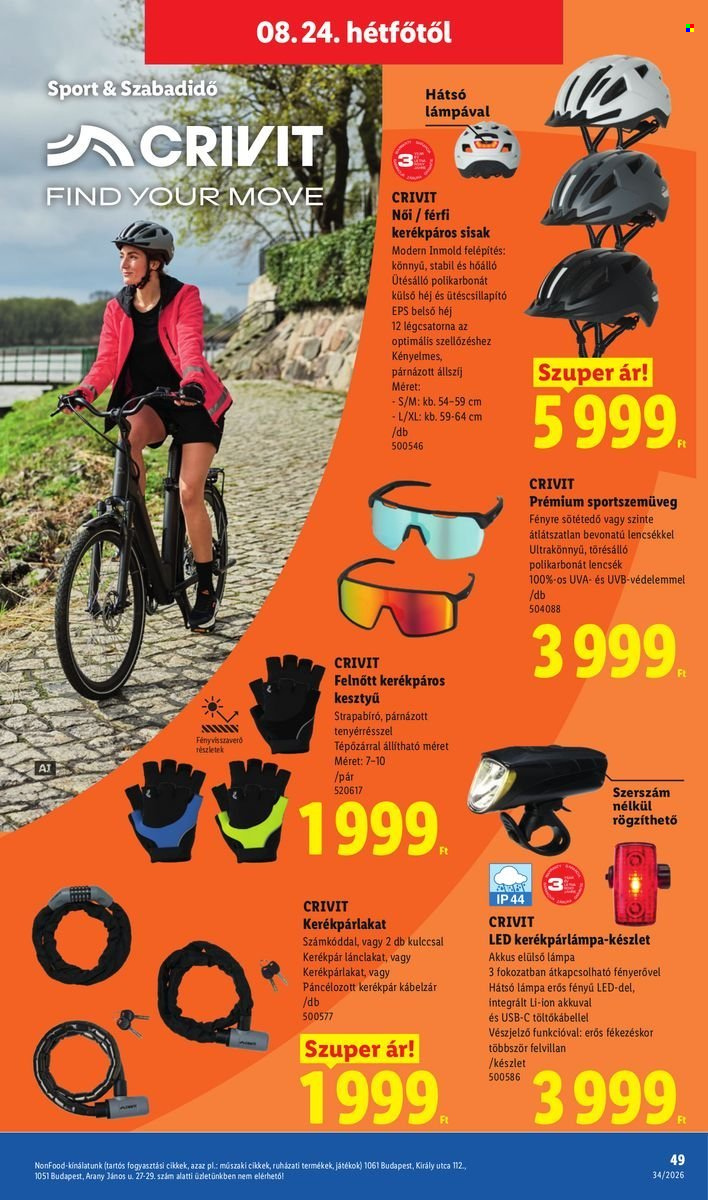 Lidl akciós újságok - 2026.08.19 - 2026.08.26. Oldal 49