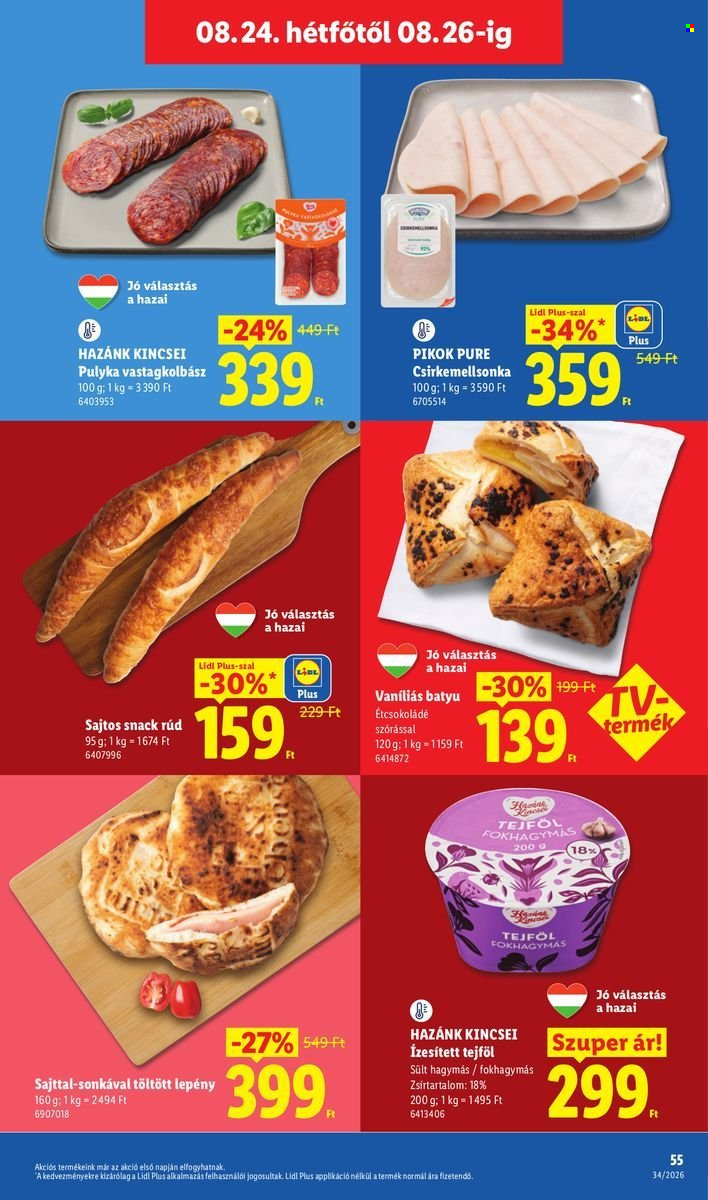 Lidl akciós újságok - 2026.08.19 - 2026.08.26. Oldal 55
