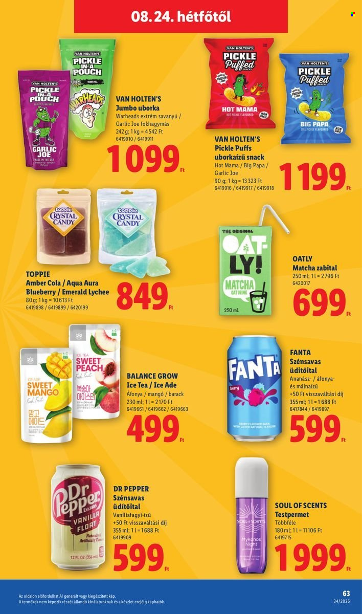 Lidl akciós újságok - 2026.08.19 - 2026.08.26. Oldal 63