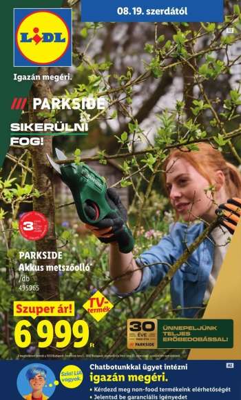 Újság Lidl - 2026.08.19 - 2026.08.26.