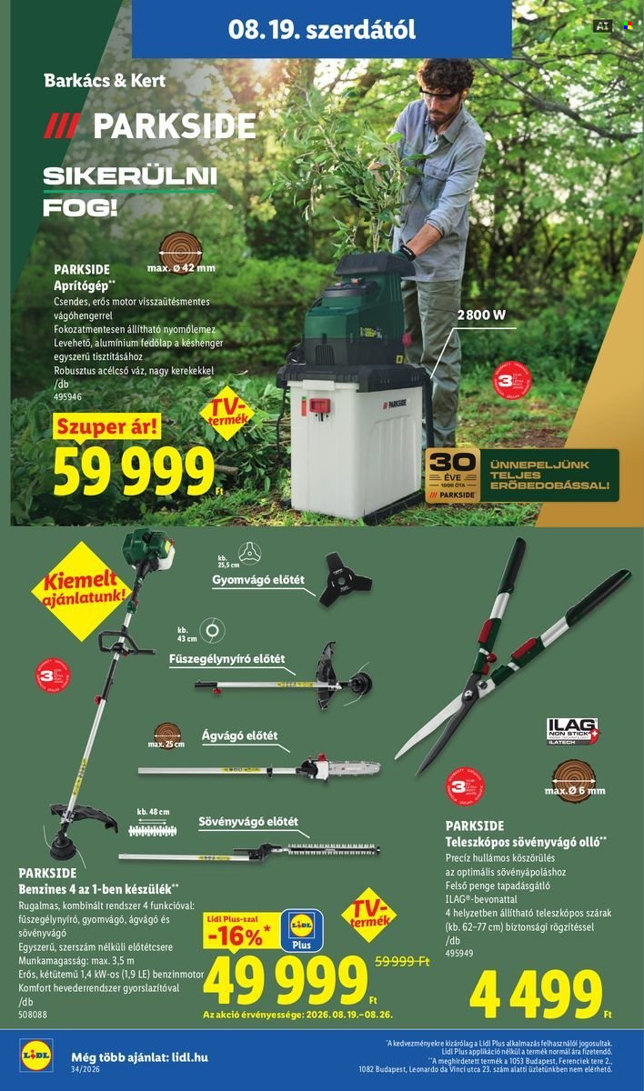 Lidl akciós újságok - 2026.08.19 - 2026.08.26. Oldal 2