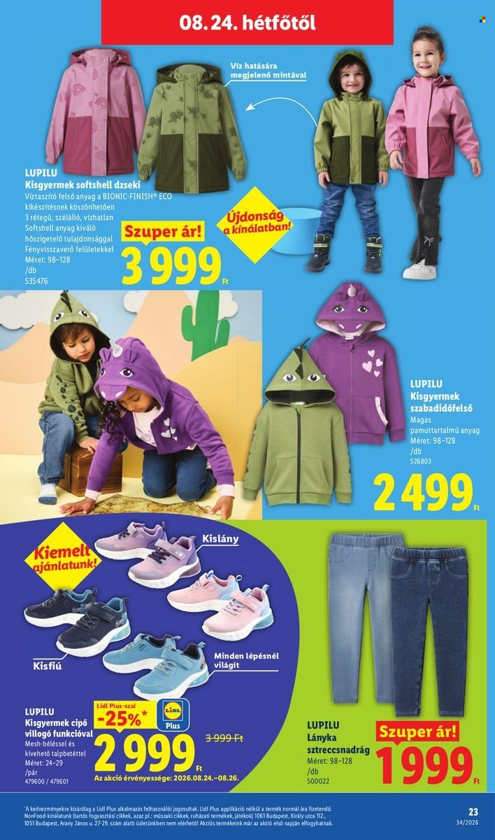 Lidl akciós újságok - 2026.08.19 - 2026.08.26. Oldal 23