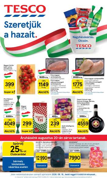 thumbnail - Akciós újság TESCO - HIPERMARKET