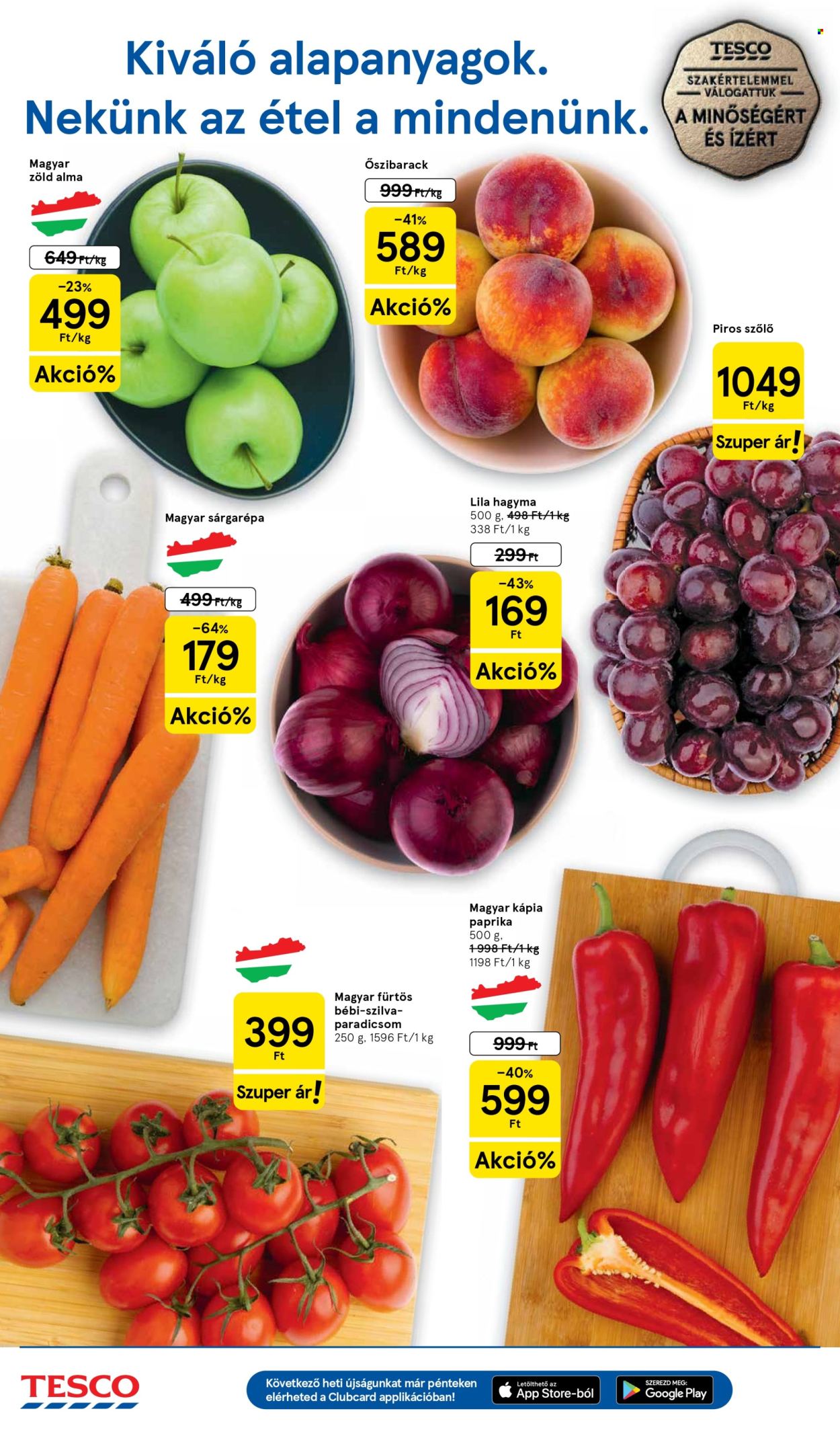 TESCO akciós újságok - 2026.08.18 - 2026.08.26. Oldal 2