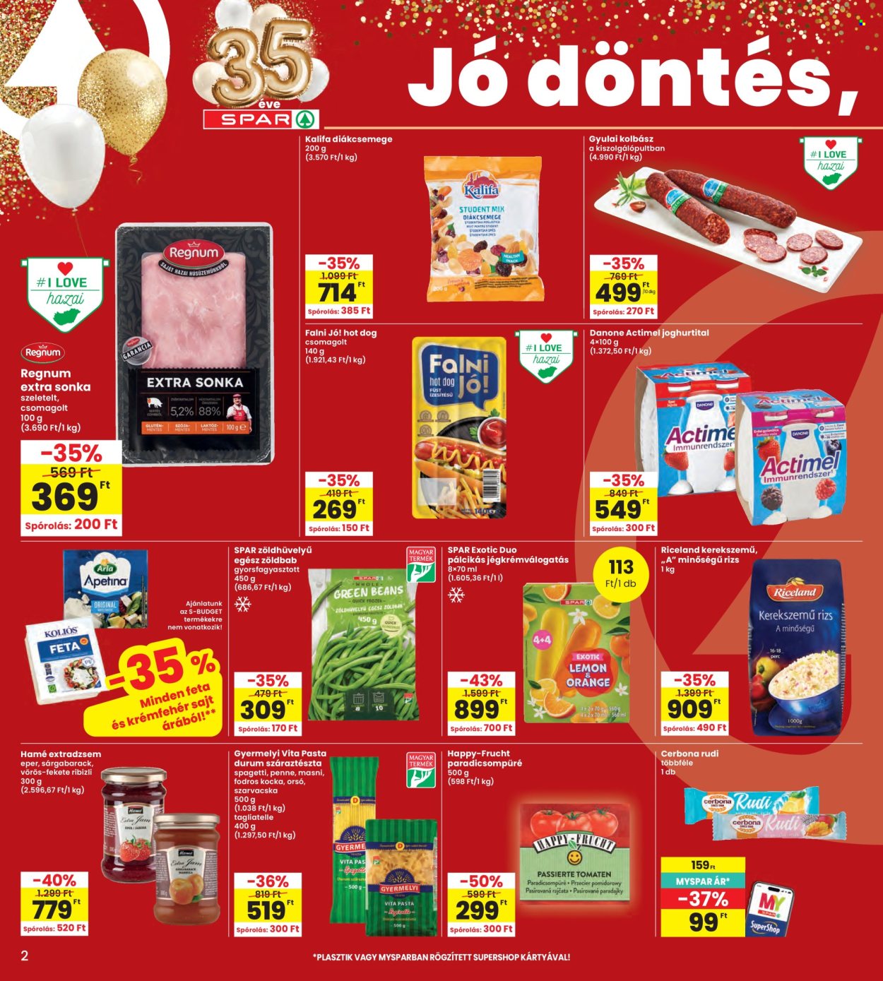 INTERSPAR akciós újságok - 2026.08.19 - 2026.08.26. Oldal 2