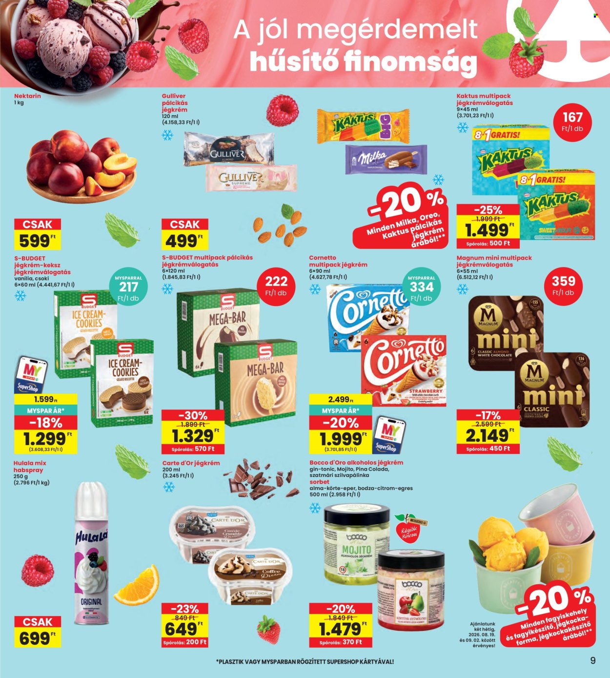 INTERSPAR akciós újságok - 2026.08.19 - 2026.08.26. Oldal 9