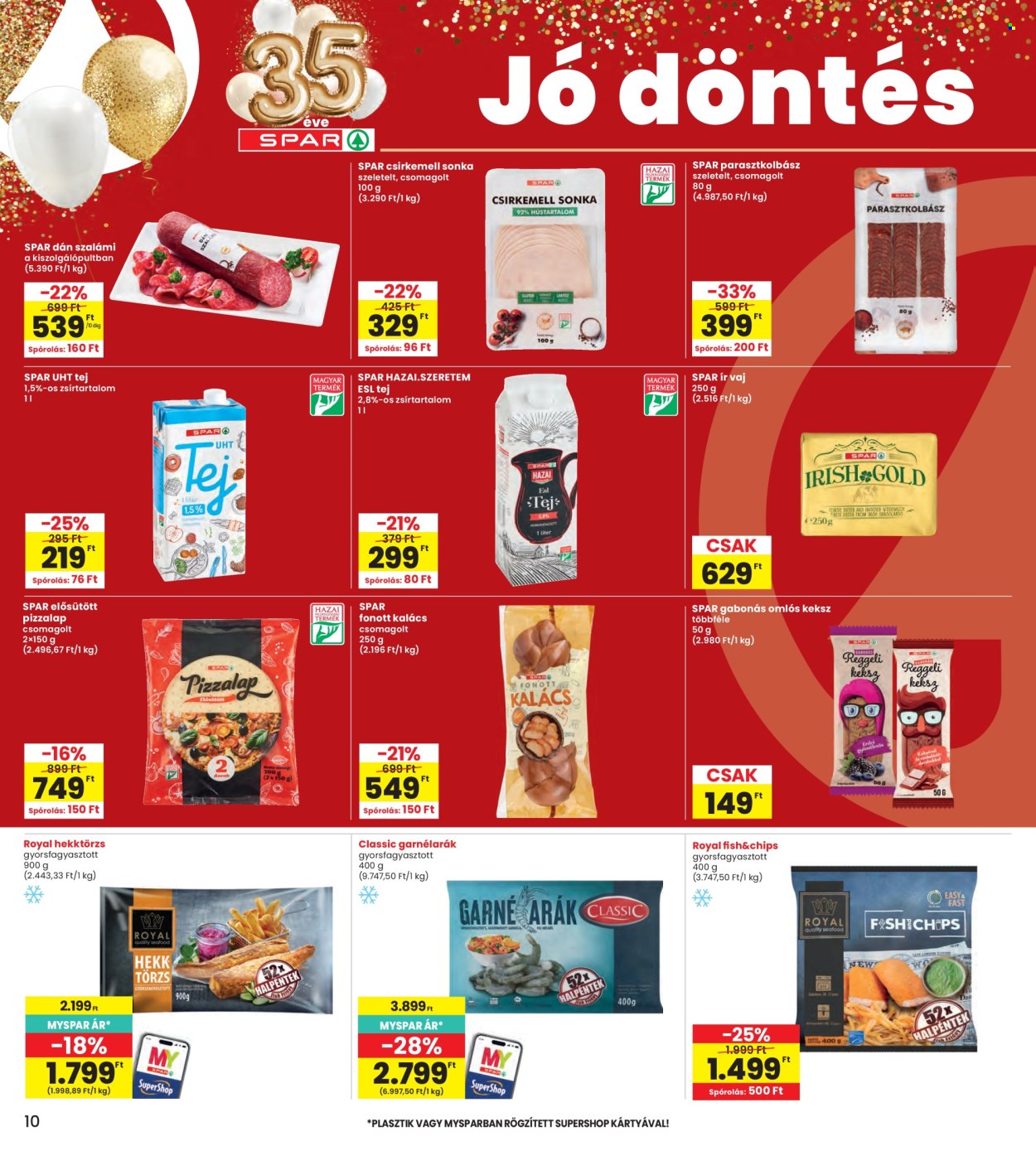INTERSPAR akciós újságok - 2026.08.19 - 2026.08.26. Oldal 10