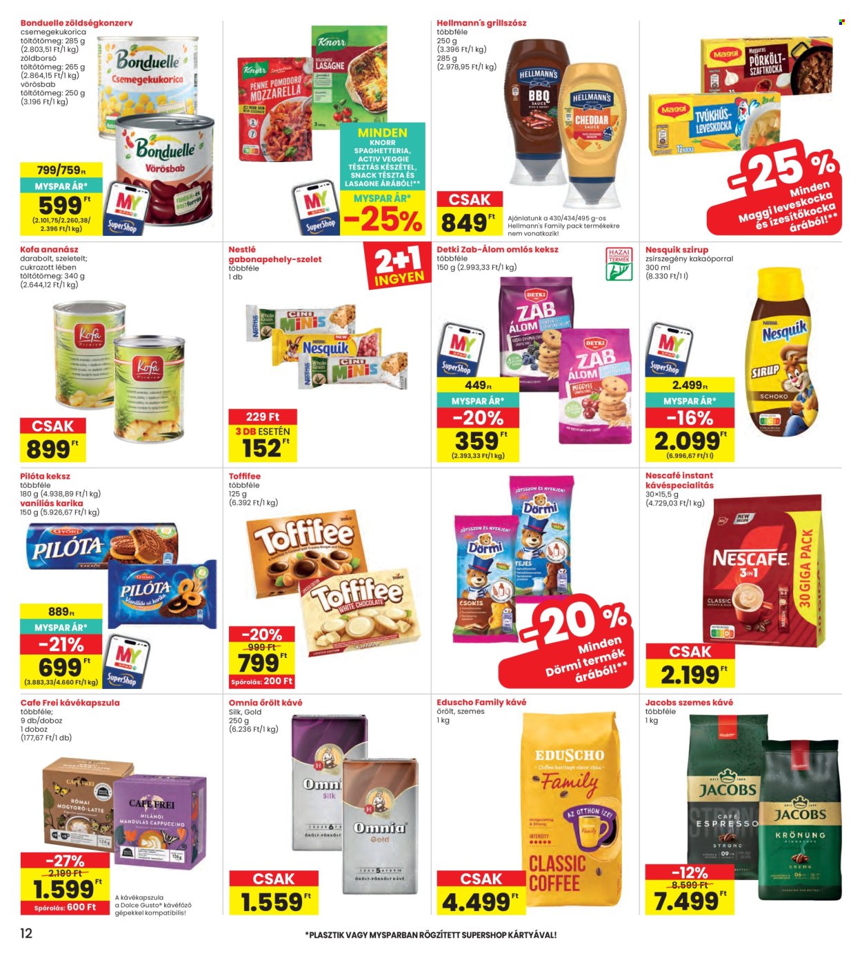 INTERSPAR akciós újságok - 2026.08.19 - 2026.08.26. Oldal 12