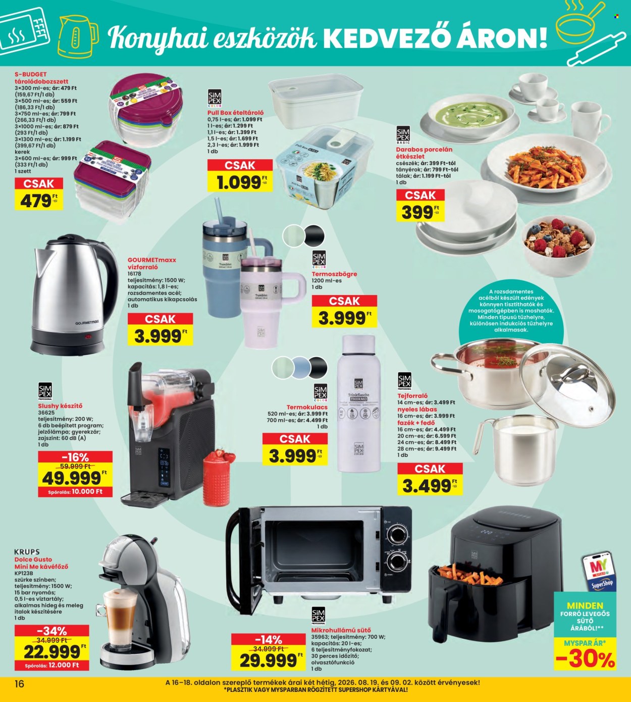INTERSPAR akciós újságok - 2026.08.19 - 2026.08.26. Oldal 16