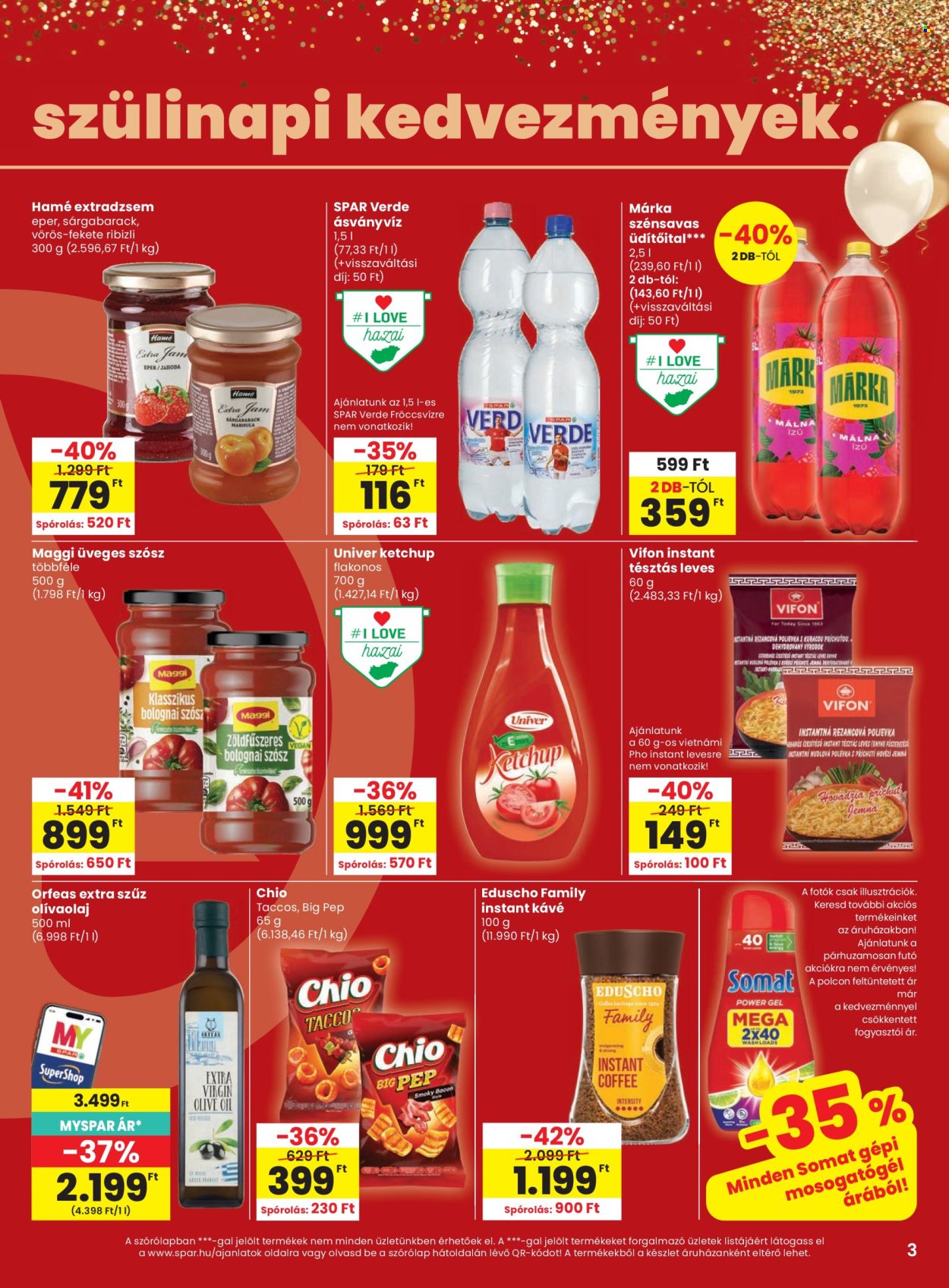 SPAR akciós újságok - 2026.08.19 - 2026.08.26. Oldal 3