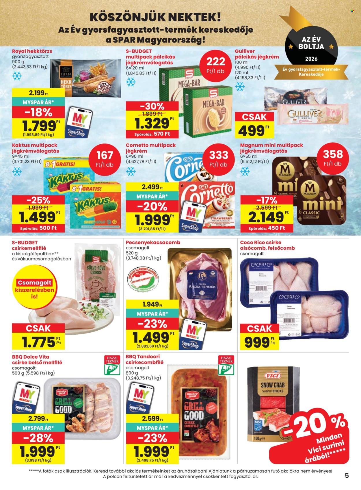 SPAR akciós újságok - 2026.08.19 - 2026.08.26. Oldal 5