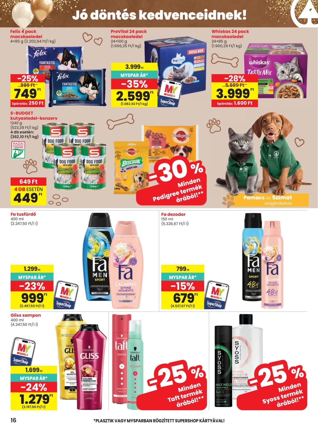 SPAR akciós újságok - 2026.08.19 - 2026.08.26. Oldal 16