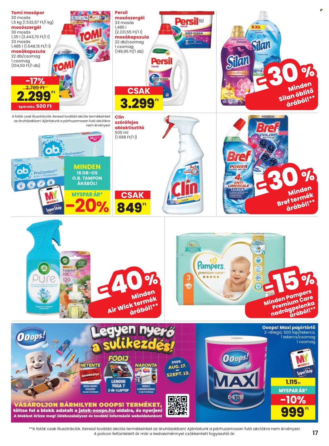 SPAR akciós újságok - 2026.08.19 - 2026.08.26. Oldal 17