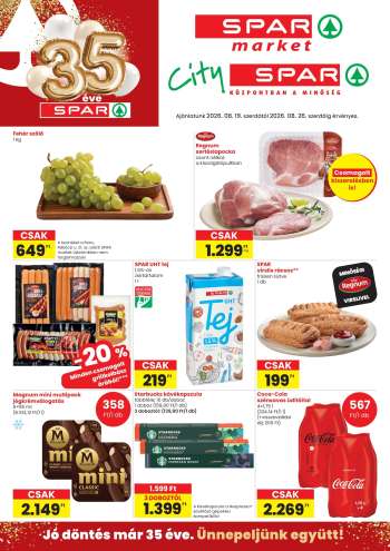 Újság SPAR - 2026.08.19 - 2026.08.26.