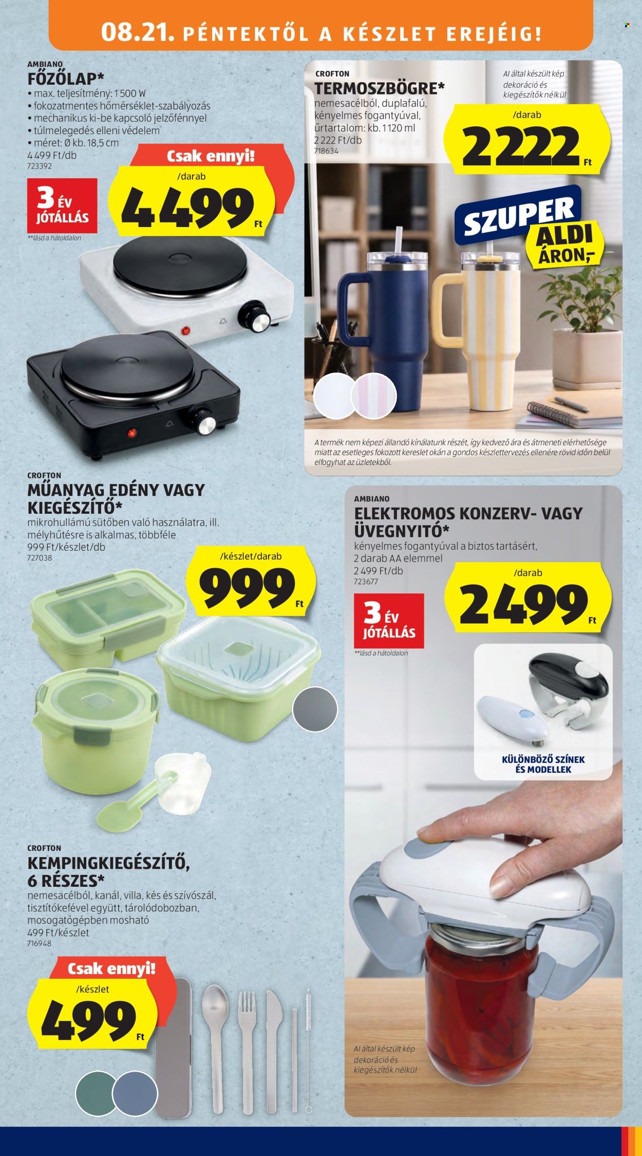 Aldi akciós újságok - 2026.08.21 - 2026.08.26. Oldal 3