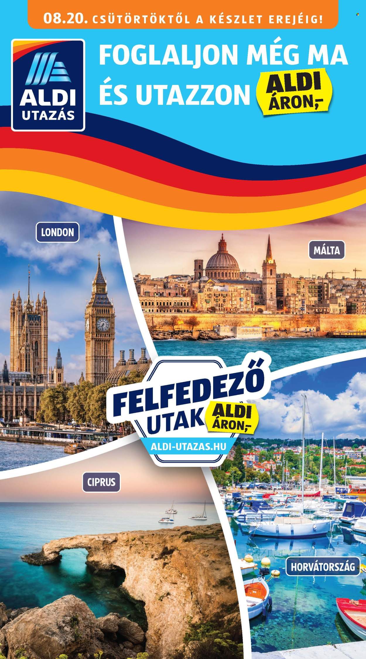 Aldi akciós újságok - 2026.08.20 - 2026.08.26. Oldal 1