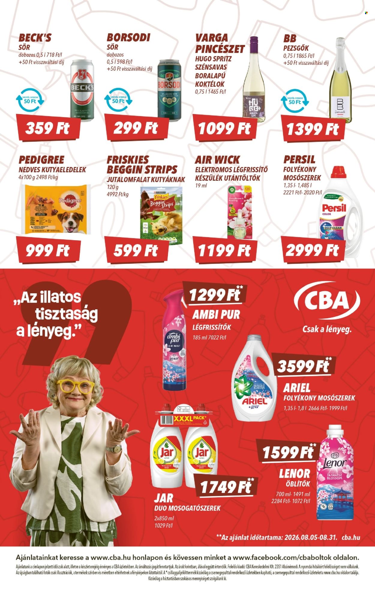 CBA akciós újságok - 2026.08.21 - 2026.08.26. Oldal 8