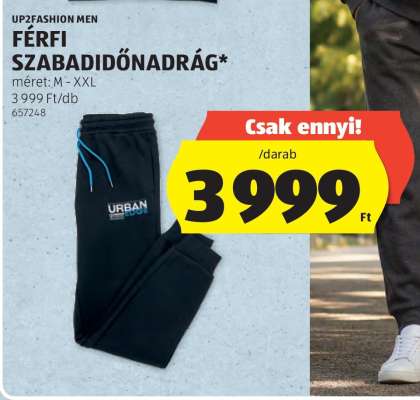 Férfi szabadidőnadrág