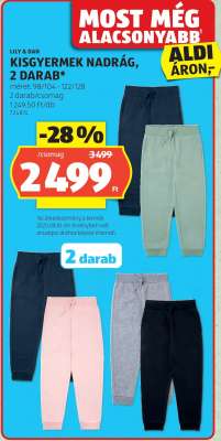 Kisgyermek nadrág, 2 darab