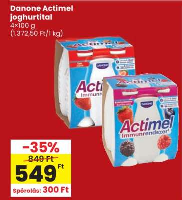 Danone Actimel joghurtital