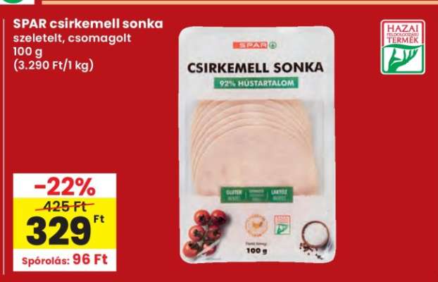 SPAR csirkemell sonka