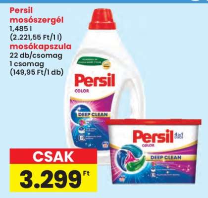 Persil mosószergél