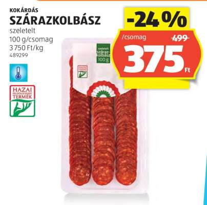KOKÁRDÁS SZÁRAZKOLBÁSZ