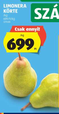 Limonera körte