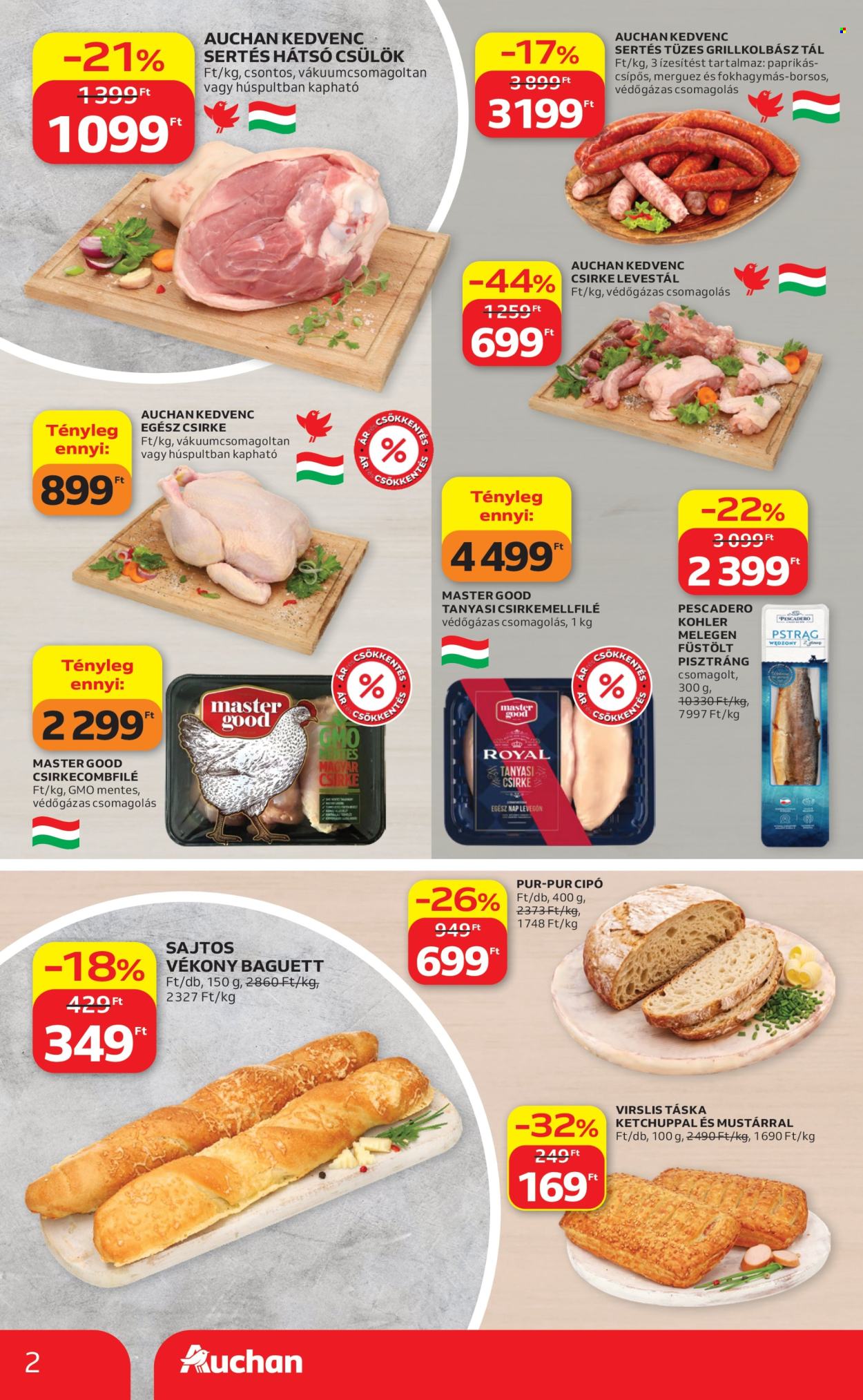Auchan akciós újságok - 2026.08.21 - 2026.08.26. Oldal 2