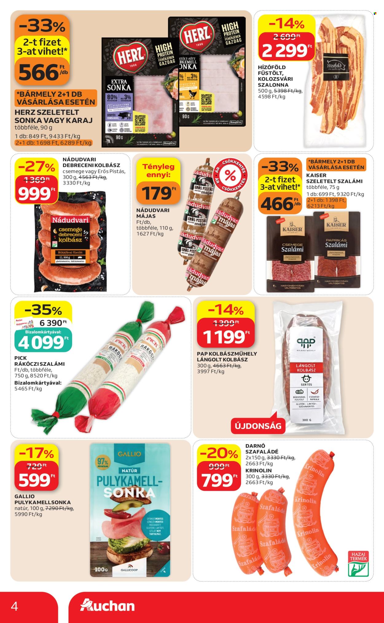 Auchan akciós újságok - 2026.08.21 - 2026.08.26. Oldal 4