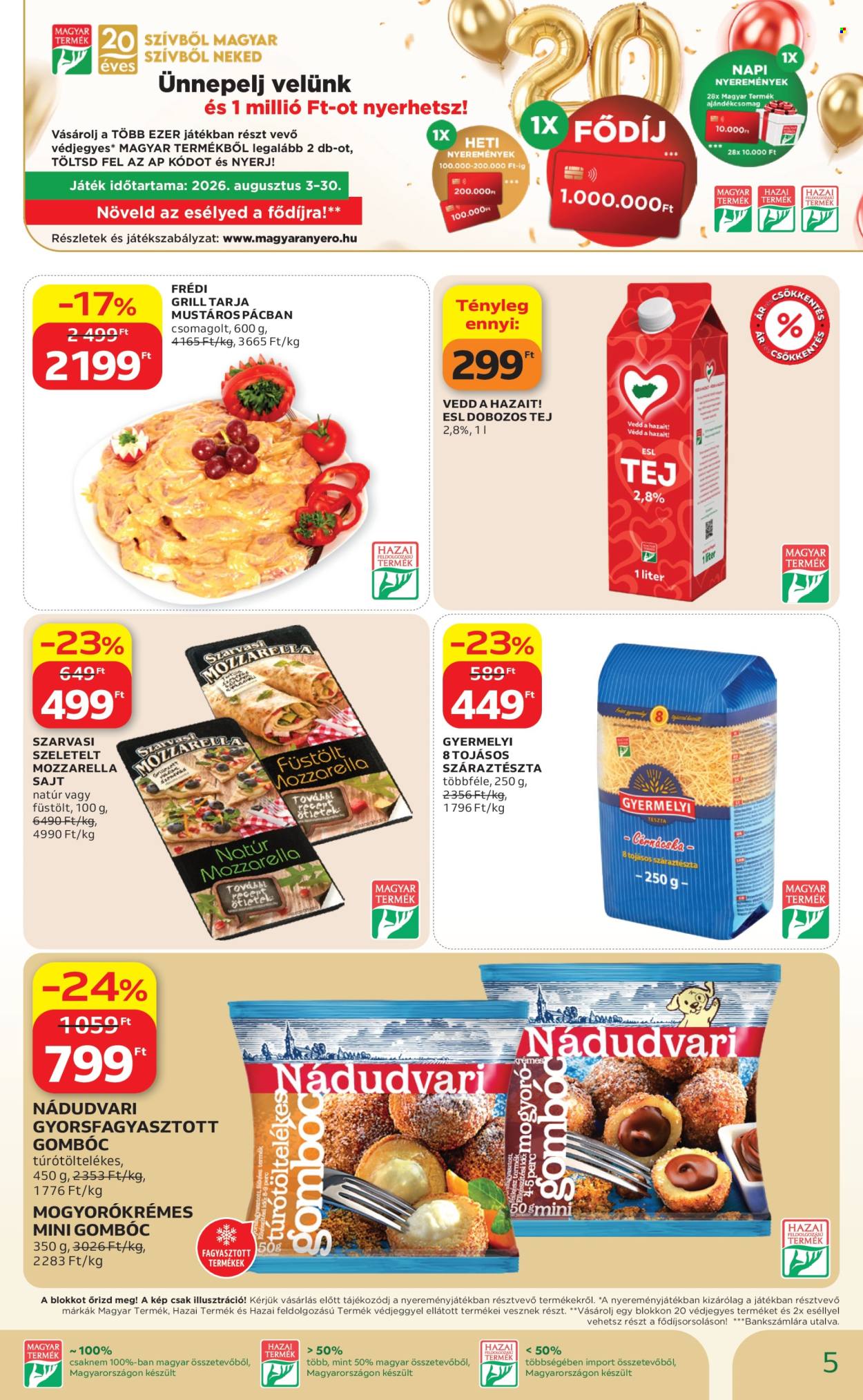 Auchan akciós újságok - 2026.08.21 - 2026.08.26. Oldal 5