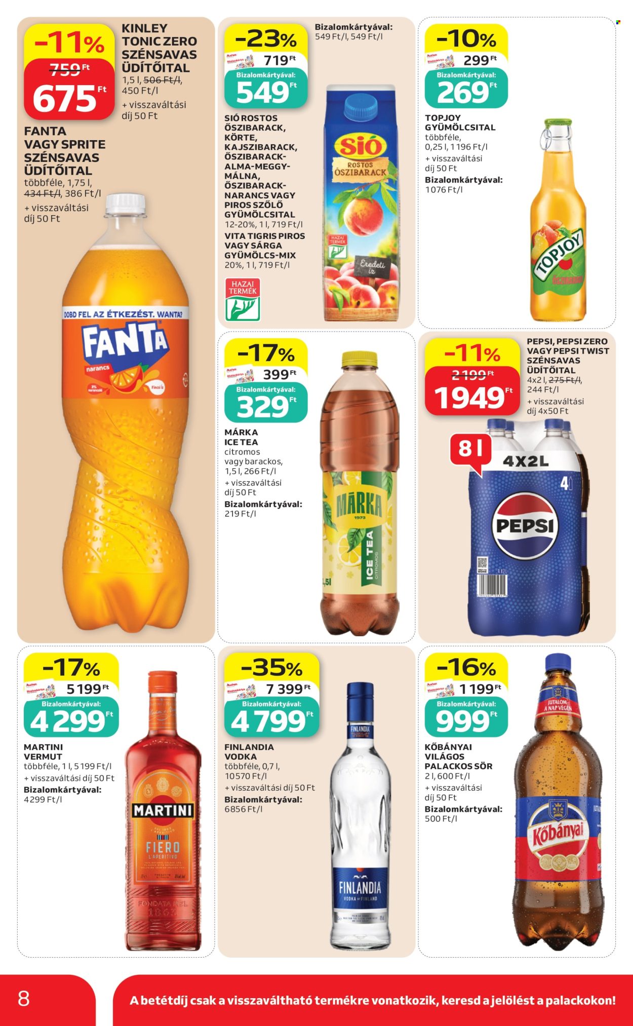 Auchan akciós újságok - 2026.08.21 - 2026.08.26. Oldal 8