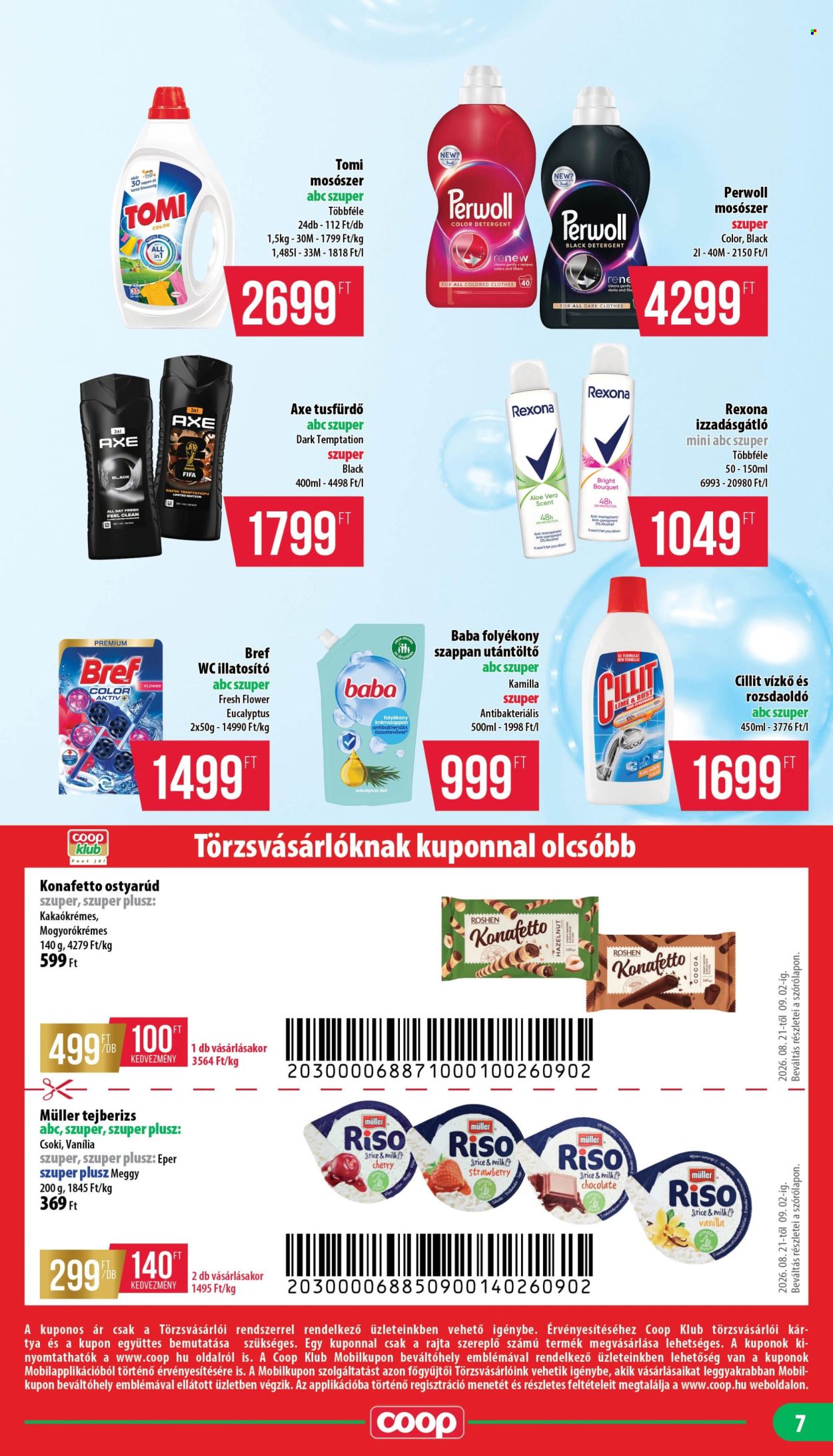 Coop akciós újságok - 2026.08.21 - 2026.09.02. Oldal 7