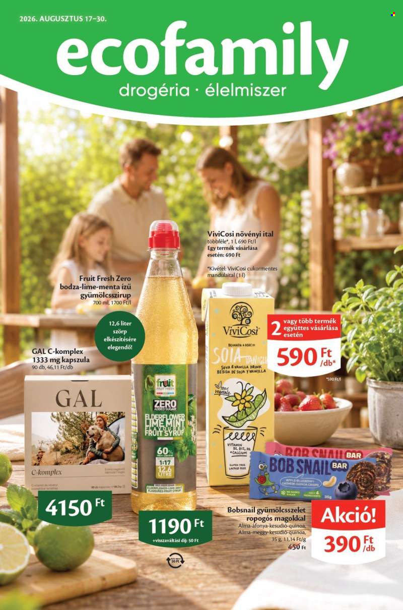 Újság EcoFamily - 2026.08.17 - 2026.08.30.