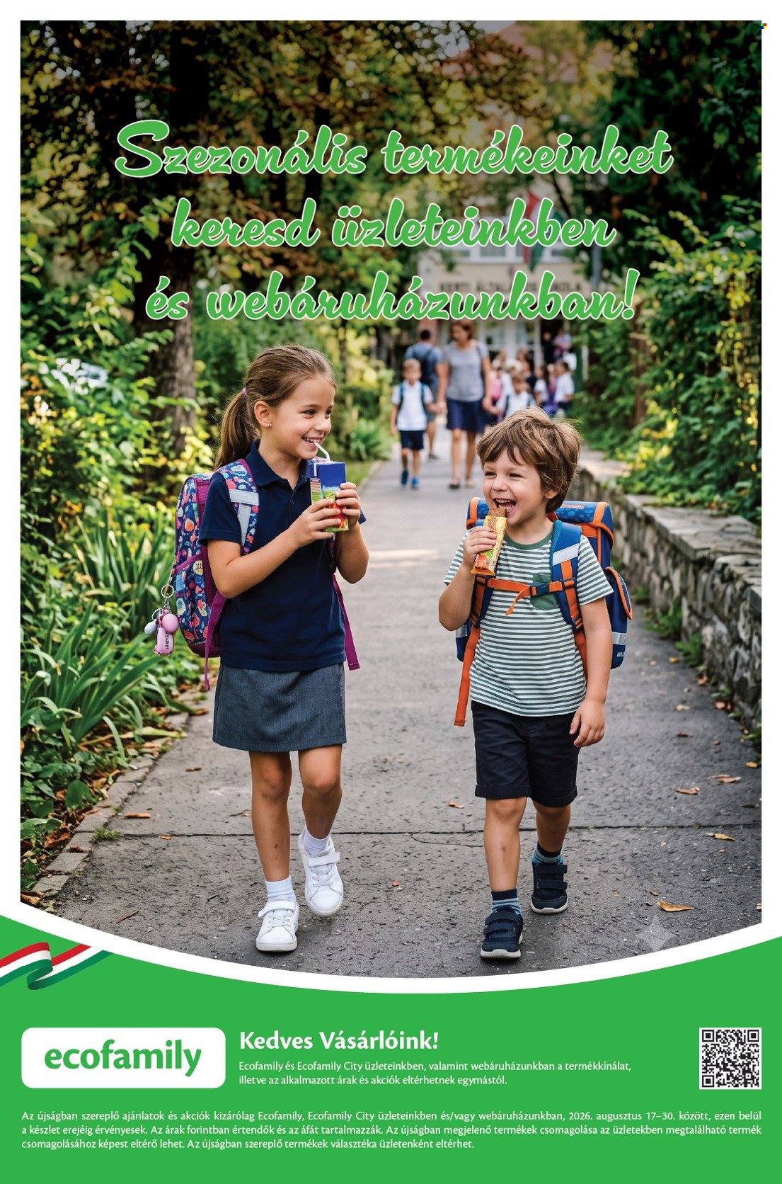 EcoFamily akciós újságok - 2026.08.17 - 2026.08.30. Oldal 10