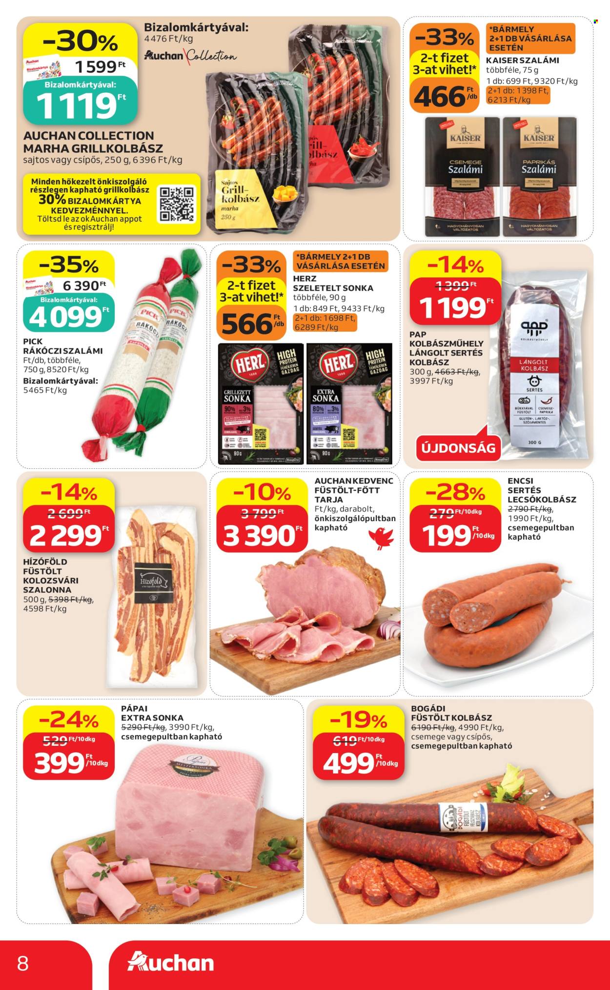 Auchan akciós újságok - 2026.08.21 - 2026.08.26. Oldal 8