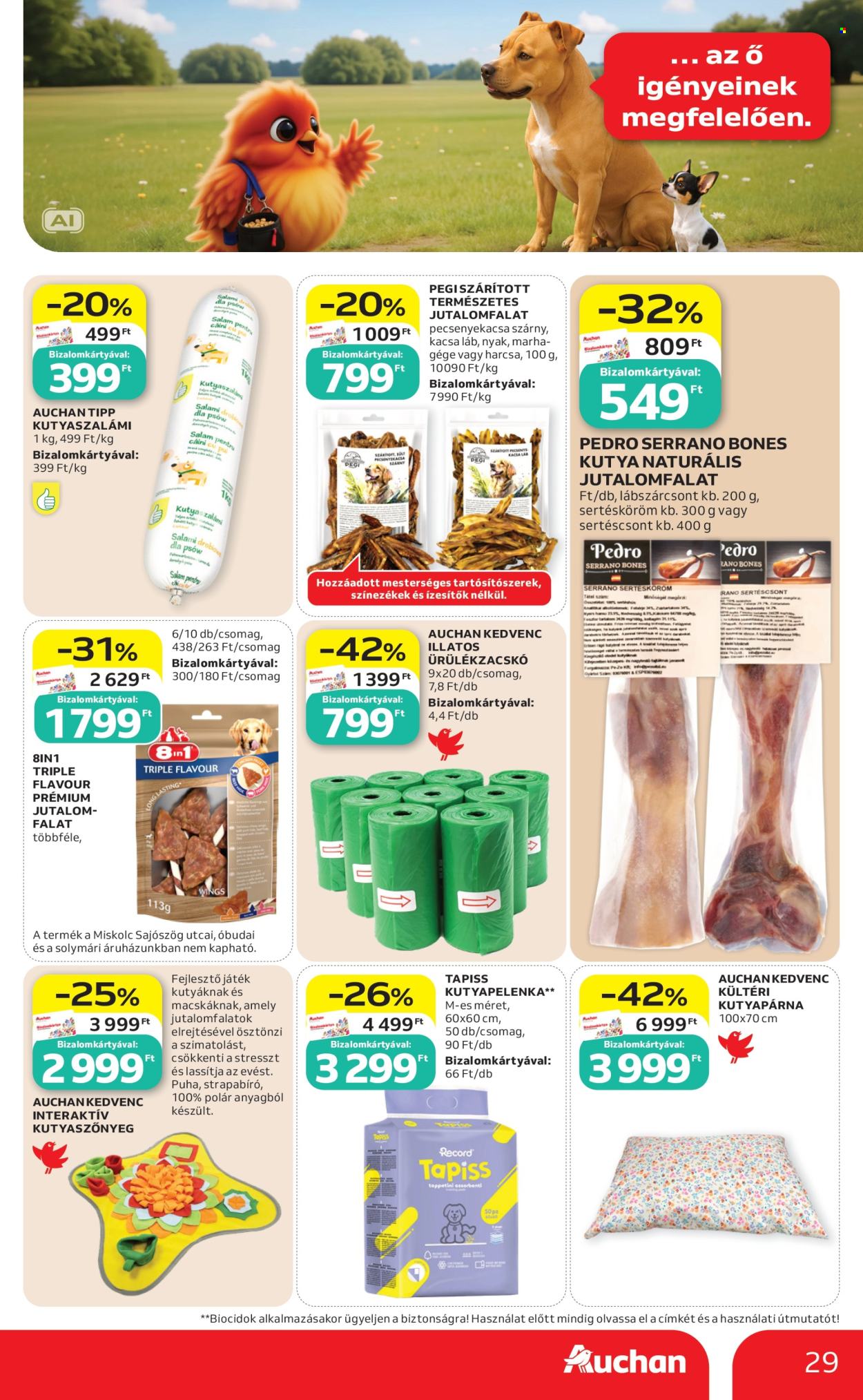 Auchan akciós újságok - 2026.08.21 - 2026.08.26. Oldal 29