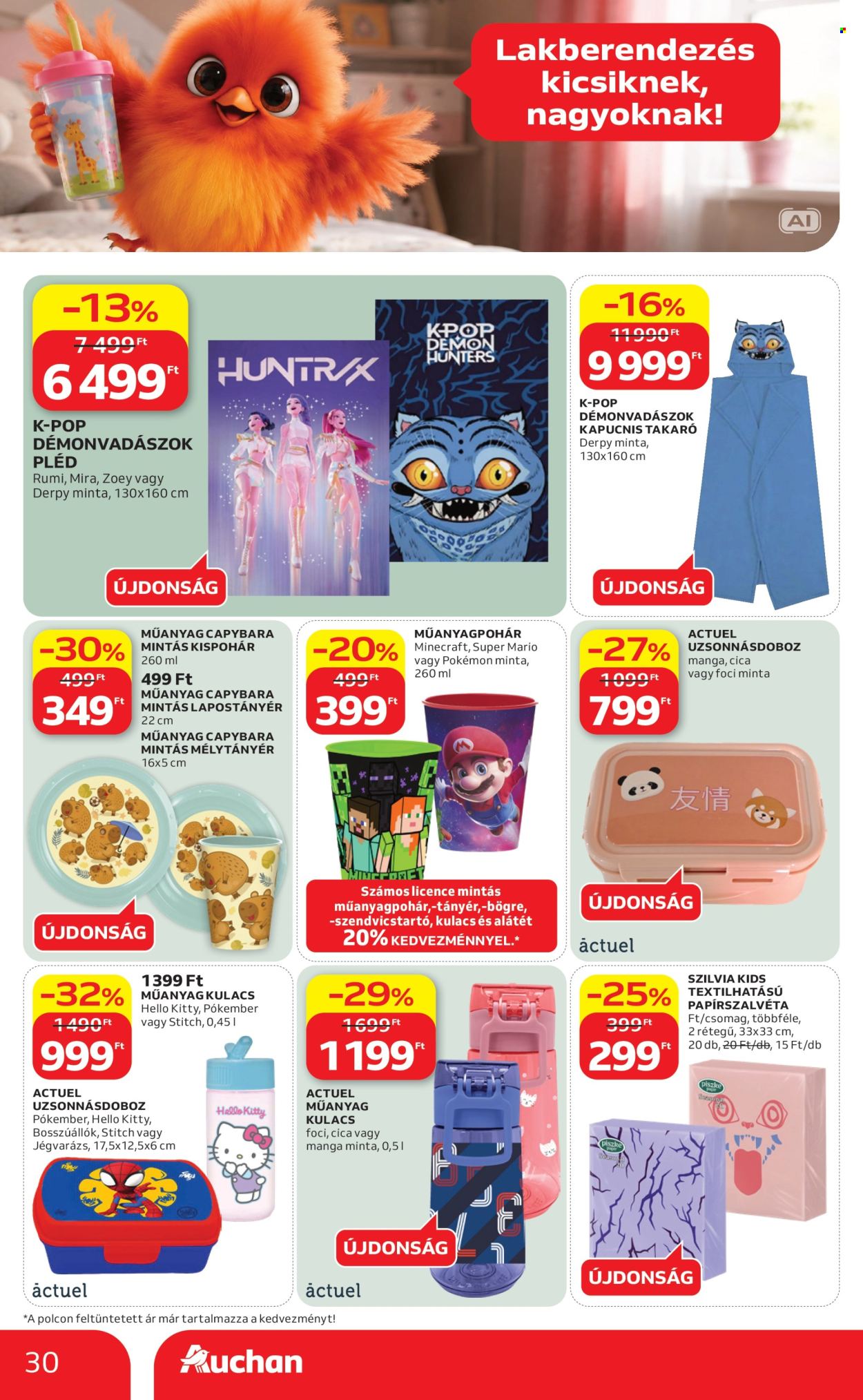 Auchan akciós újságok - 2026.08.21 - 2026.08.26. Oldal 30