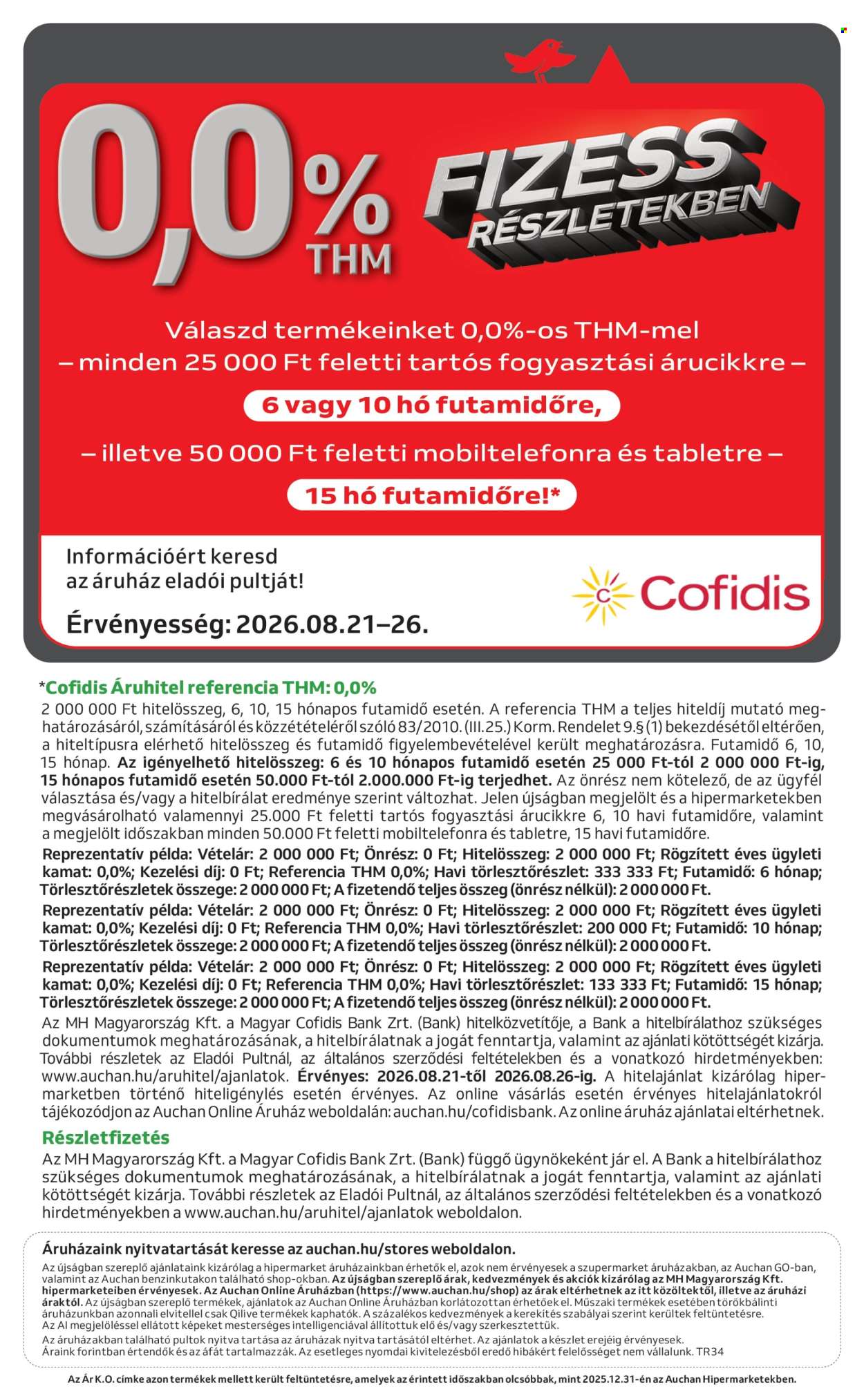 Auchan akciós újságok - 2026.08.21 - 2026.08.26. Oldal 38