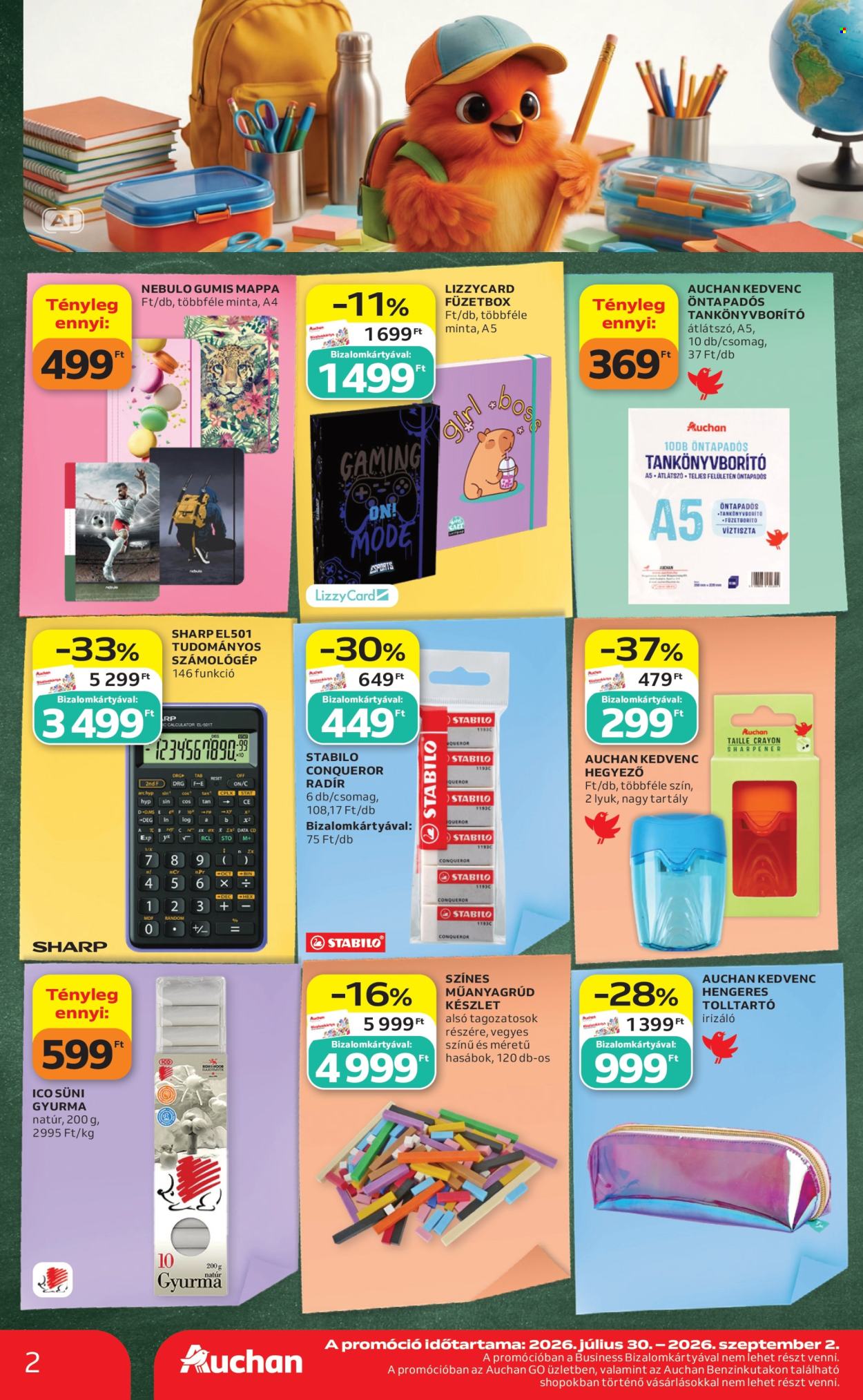 Auchan akciós újságok - 2026.08.21 - 2026.08.26. Oldal 2