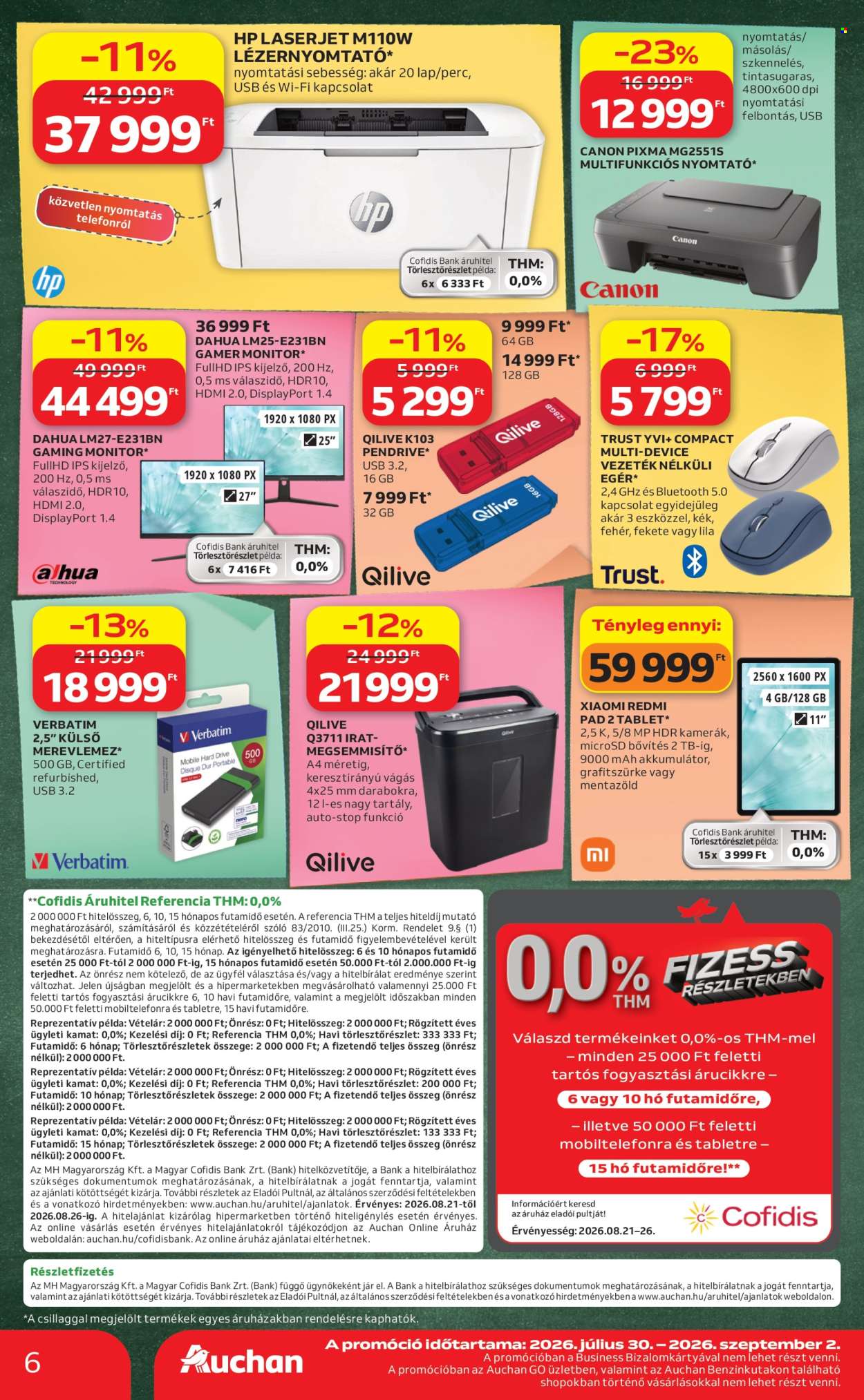 Auchan akciós újságok - 2026.08.21 - 2026.08.26. Oldal 6