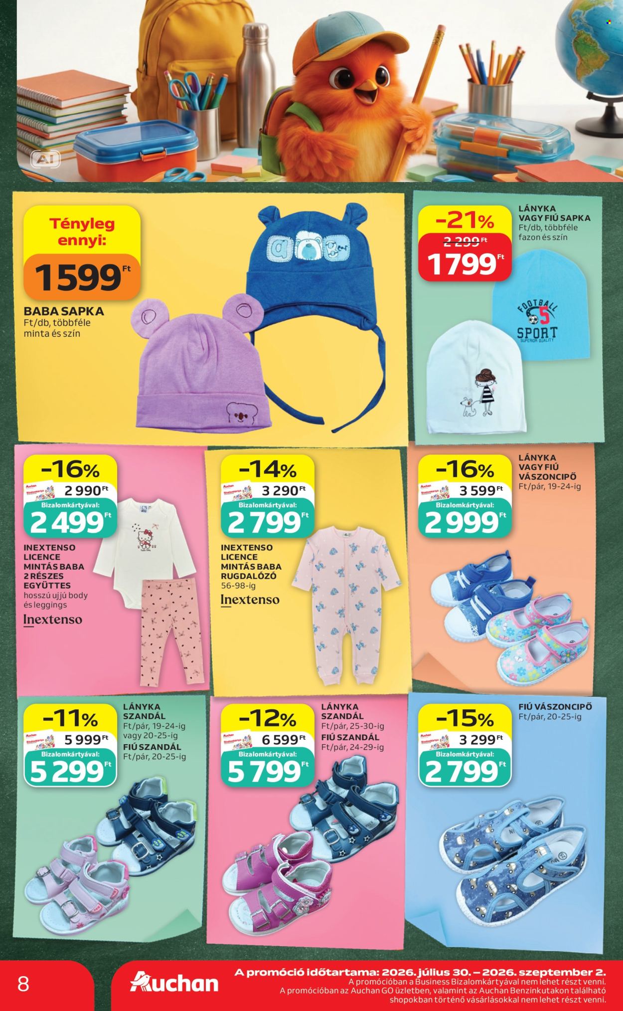 Auchan akciós újságok - 2026.08.21 - 2026.08.26. Oldal 8