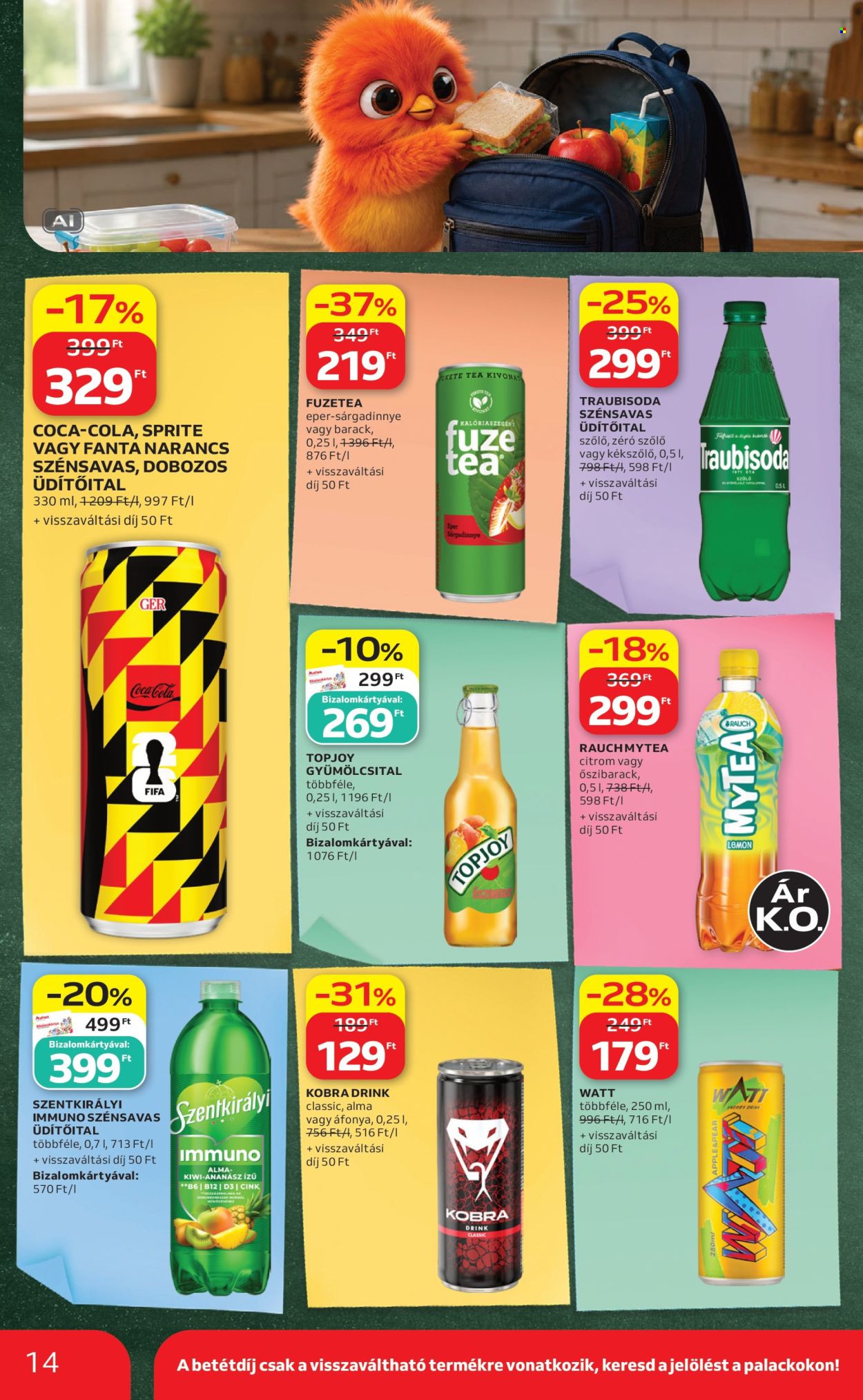 Auchan akciós újságok - 2026.08.21 - 2026.08.26. Oldal 14
