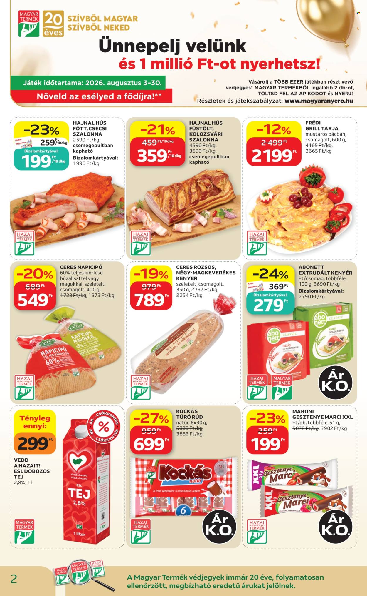 Auchan akciós újságok - 2026.08.21 - 2026.09.02. Oldal 2