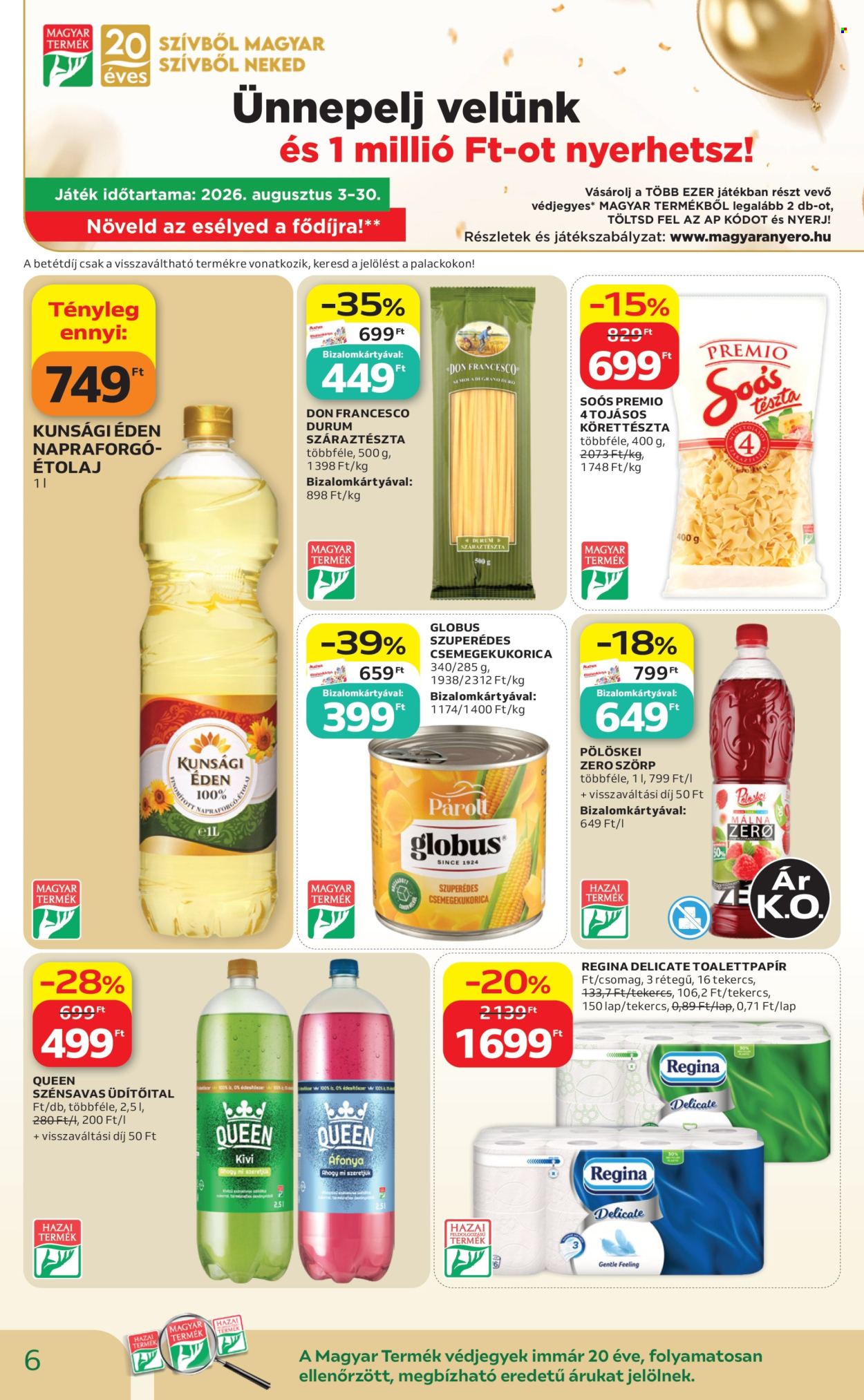 Auchan akciós újságok - 2026.08.21 - 2026.09.02. Oldal 6