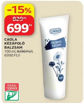 CAOLA KÉZÁPOLÓ BALZSAM
