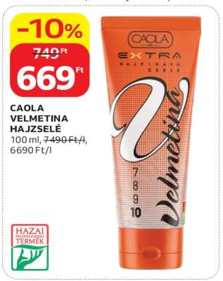 CAOLA VELMETINA HAJZSELÉ