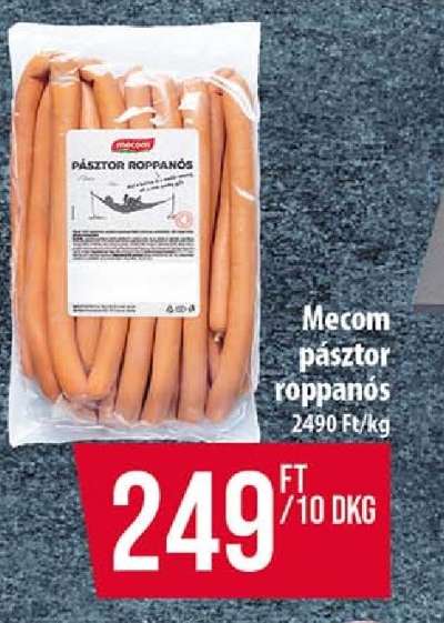 Mecom pásztor roppanós