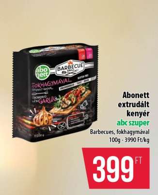 ABONETT Extrudált kenyér