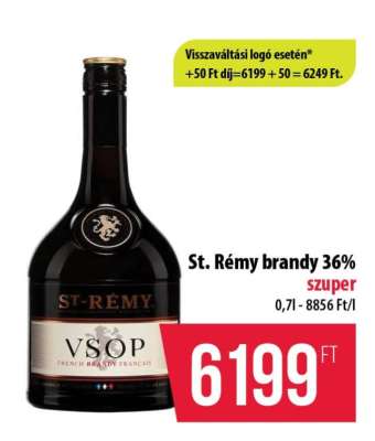 St. Rémy brandy 36%